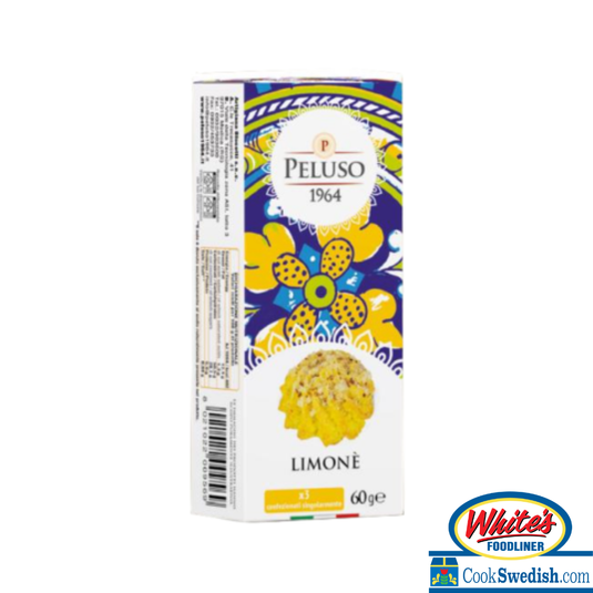 Peluso Limone – Almond Paste Cookies with Lemon Peel 2.12 oz.