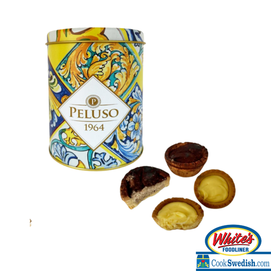 Peluso Mini Tart Tiramisu & Lemon – Gift Tin – 5.4 oz
