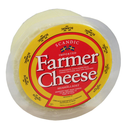 Scandic Farmer Cheese (Hushallsost), 2lb