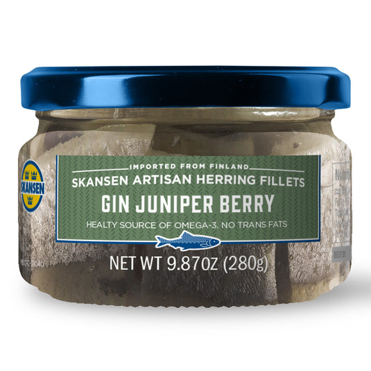 Skansen Gin Juniper Berry Artisan Herring Jar, 9.87oz