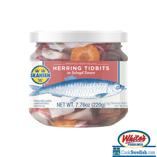 Skansen Traditional “Inlagd” Herring Jar - 7.76oz.