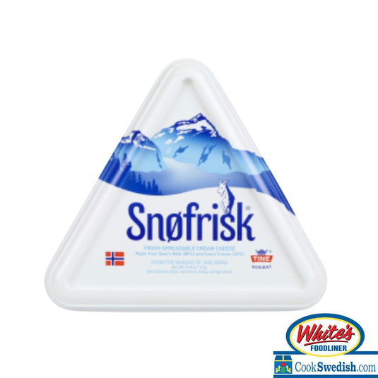 Snofrisk Natural Goat Cream Cheese, 4.4oz