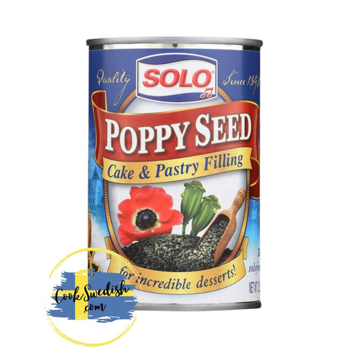 Solo Poppy Seed Filling, 12.5oz