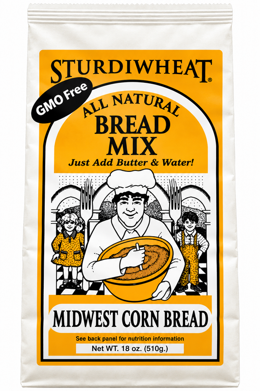 Sturdiwheat Baking Mixes – Swedish Pancakes, Bread, Aebleskiver & More | Choose Your Flavor