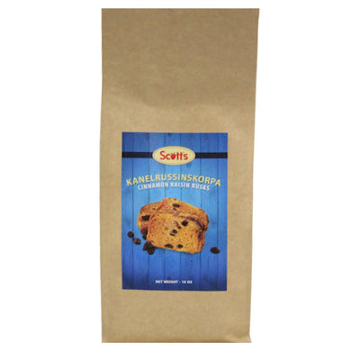 Swedish Cinnamon Raisin Rusk Toast, 10oz