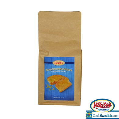 Swedish Cardamom Rusk Toast, 10oz