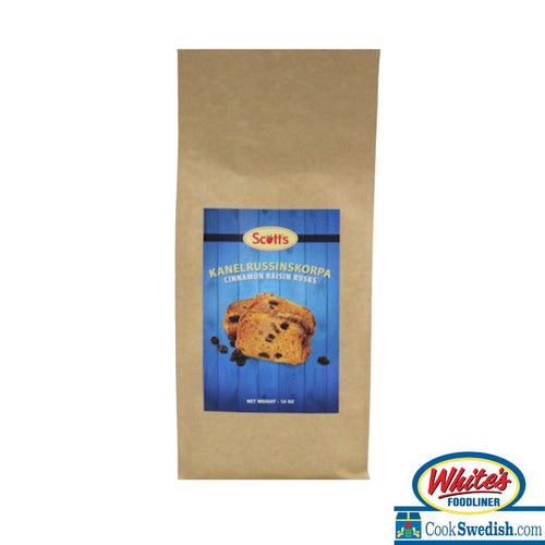 Swedish Cinnamon Raisin Rusk Toast, 10oz