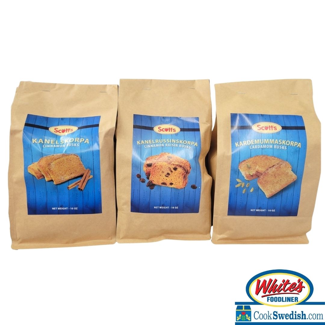 Swedish Rusk Toast Variety Pack – Cook Swedish