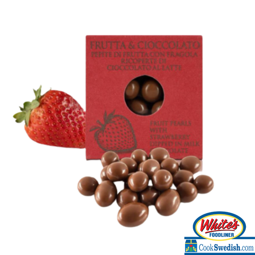 T’a Milano Milk Chocolate Covered Strawberry Pearls – 2.11 oz (60 g)