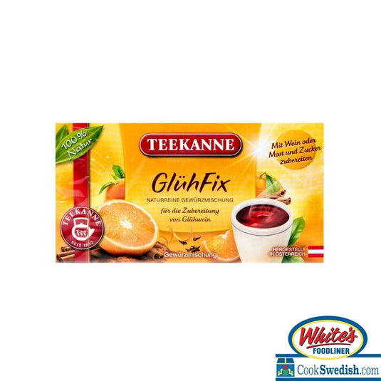 Teekanne GluhFix (Mixed Spices for Mulled Wine), 20 Teabags