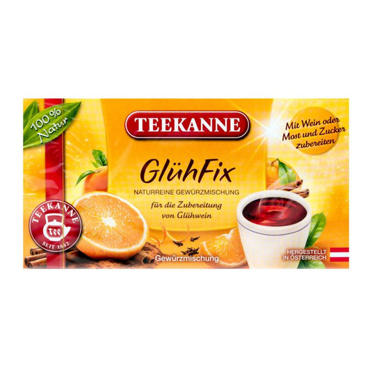 Teekanne GluhFix (Mixed Spices for Mulled Wine), 20 Teabags