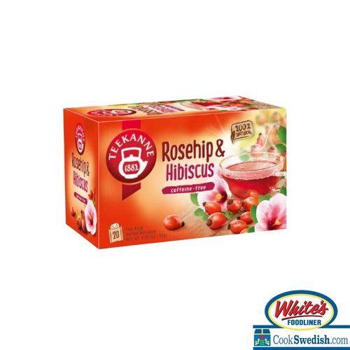 Teekanne Rosehip and Hibiscus Tea, 20 Teabags