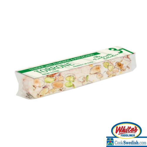 Trentasette Tender Torrone Bar with Strawberries – 3.53 oz