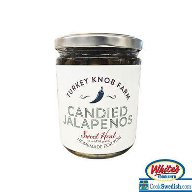 Turkey Knob Farm Candied Jalapenos, 16oz