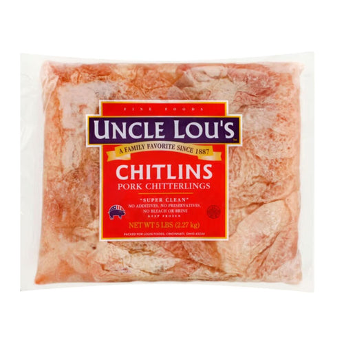 Uncle Lou's Pork Chitlins, 5lb
