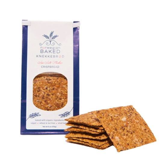 Norwegian Baked Knekkebrod (Crispbread), 6oz