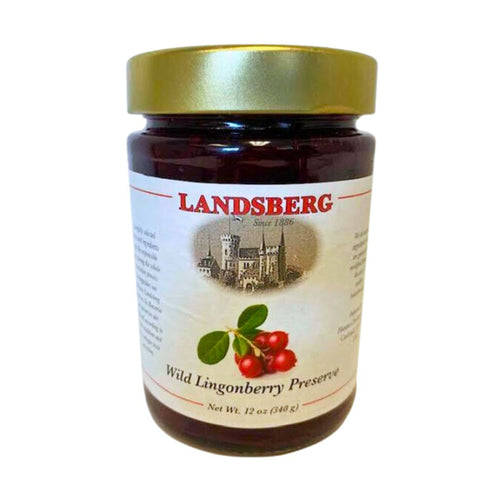 Landsberg Lingonberry Preserves, 12oz