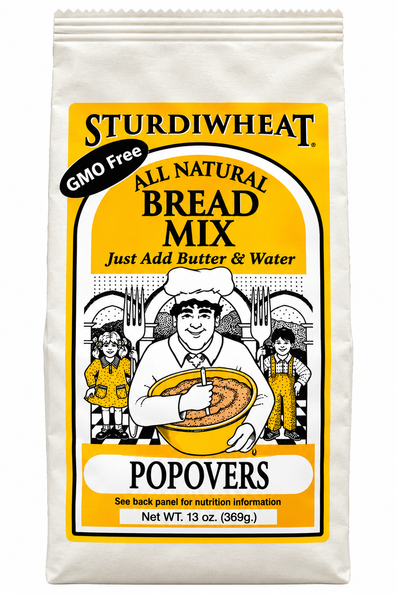 Load image into Gallery viewer, Sturdiwheat Baking Mixes – Swedish Pancakes, Bread, Aebleskiver &amp; More | Choose Your Flavor
