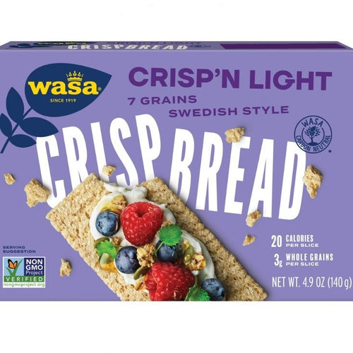 Wasa Crisp'n Light 7 Grain Crispbread, 4.9oz
