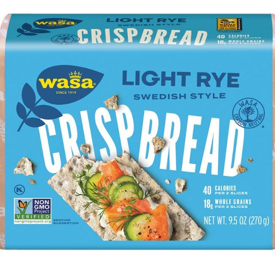 Wasa Light Rye Crispbread, 9.5oz