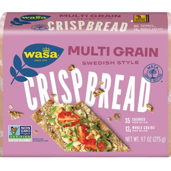 Multigrain Wasa® Crispbreads with Laughing Cow® Avocado & Tomatoes