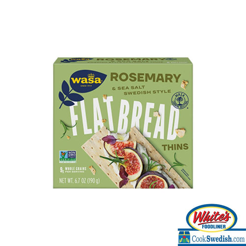 Wasa Rosemary & Sea Salt Flatbread Thins, 6.7oz