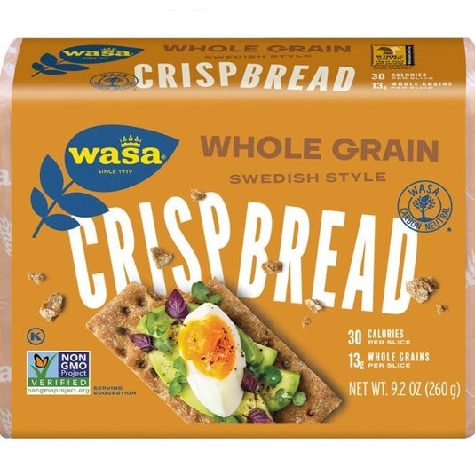 Wasa Whole Grain Crispbread, 9.2oz – Cook Swedish