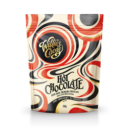 Willie's Cacao Hot Chocolate Cacao Powder Pouch, 8.8oz