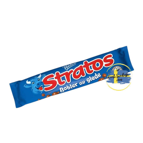 Nidar Stratos Milk Chocolate With Bubbles Bar, 42g
