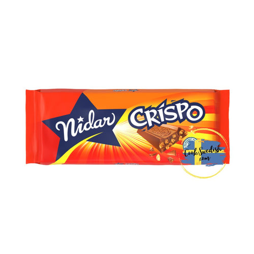 Nidar Crispo Chocolate Bar, 65g