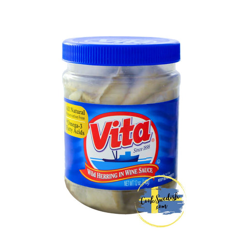 Vita Herring in Wine Sauce, 12oz