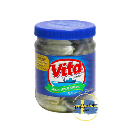 Vita Sliced Lunch Herring, 12oz