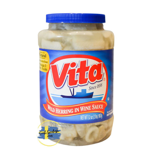 Vita Herring in Wine Sauce, 32oz