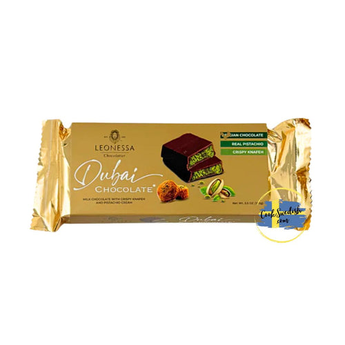 Leonessa Dubai Chocolate Bar, 3.5oz