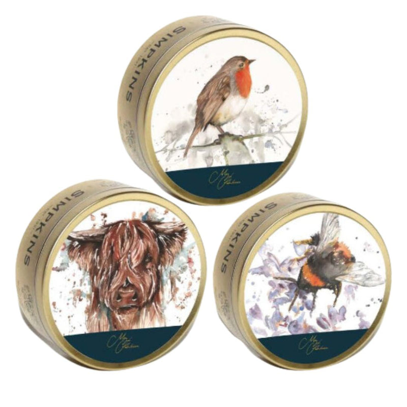 Load image into Gallery viewer, Simpkins Mixed Fruit Drops - Meg Hawkins Wildlife Tins, 6.17oz
