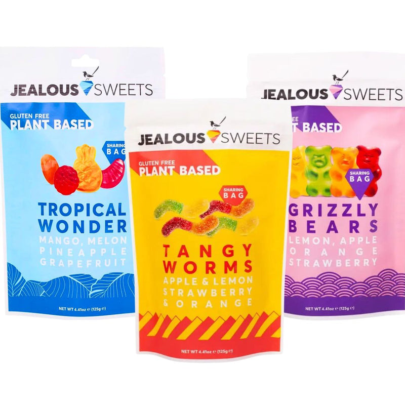 Load image into Gallery viewer, Jealous Sweets - Gluten Free, Plant Based Gummy Snacks, 4.4oz
