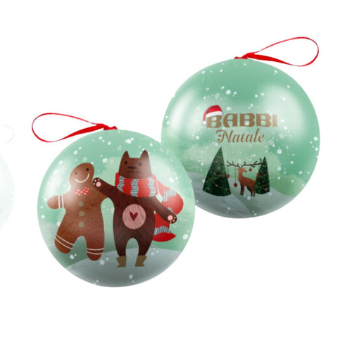 Babbi Natale - Christmas Tree Ornament, 2oz (Design will vary)