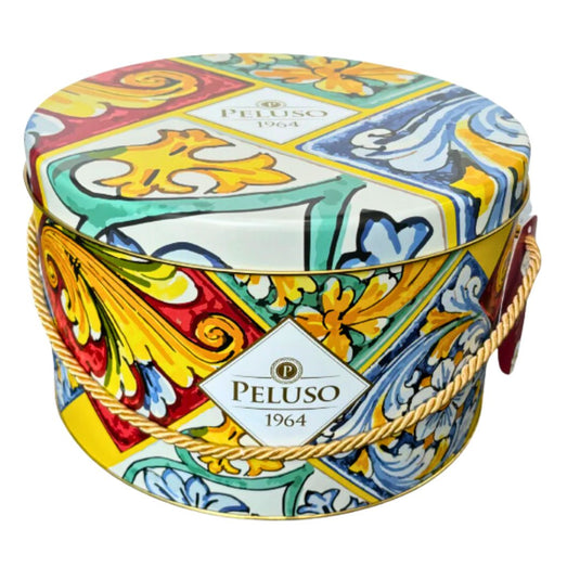 Peluso Assorted Cookies Gift Tin, 1.65lb