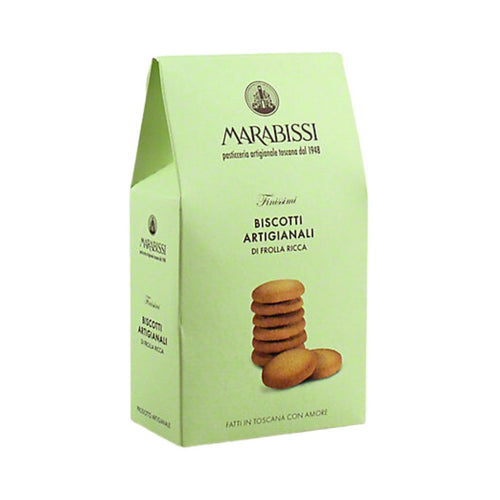 Marabissi Tuscan Butter Cookies in Green Box, 7.05oz