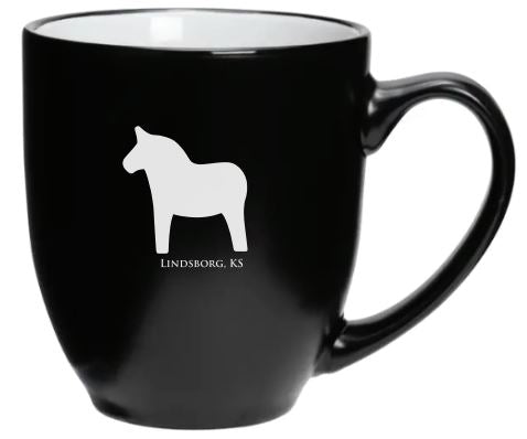 Load image into Gallery viewer, Dala Horse Coffee Mug, 16oz

