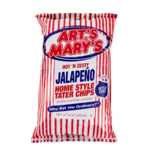 Art's & Mary's Jalapeño Chips, 8oz