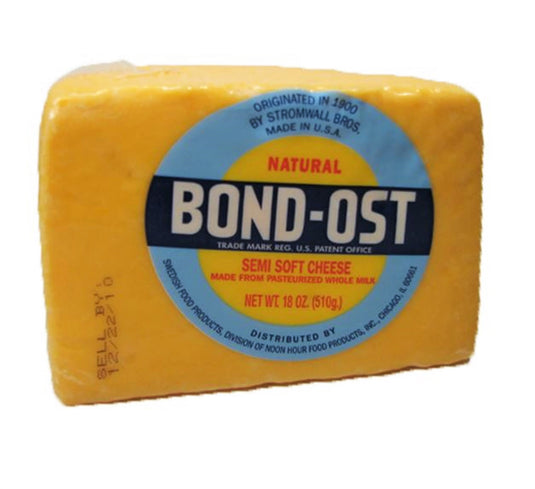 Bond Ost Cheese, Half Round(no seed) - 1lb